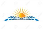 Solar Energu Logo Vector Illustration in white background